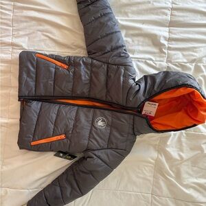Kids Gray and Orange Jacket